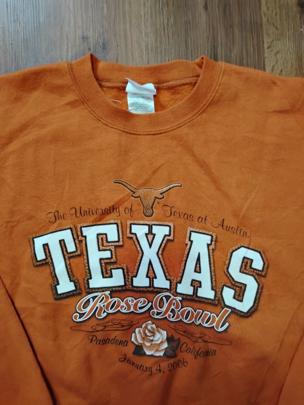 Vintage Texas Longhorns Rose Bowl 2006 Crewneck Sweatshirt